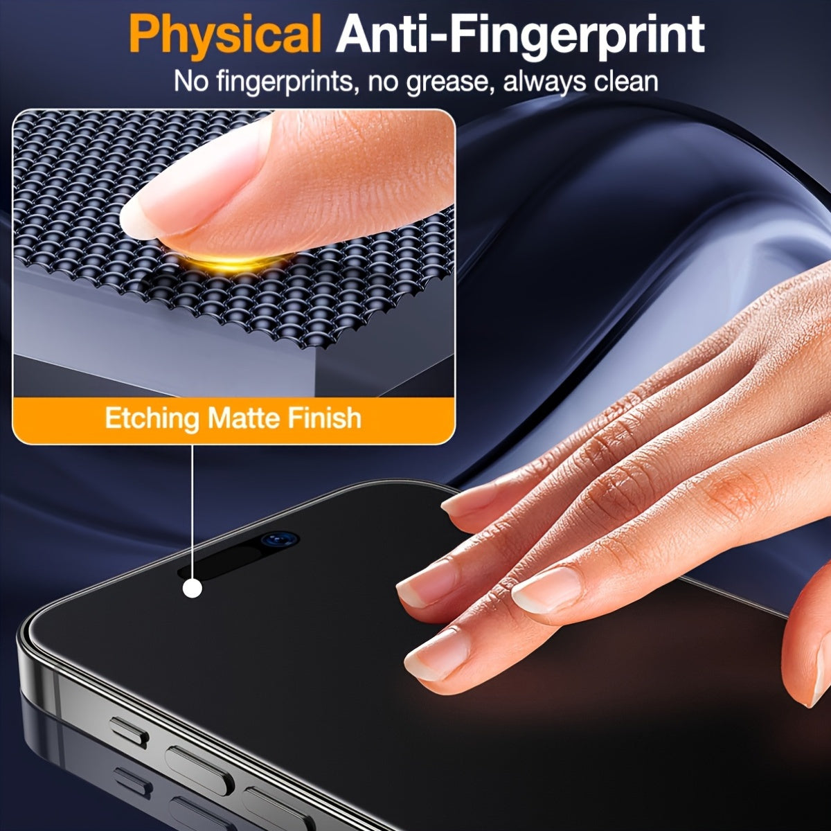 Smooth &amp; Private – Premium Privacy Screen Protector!